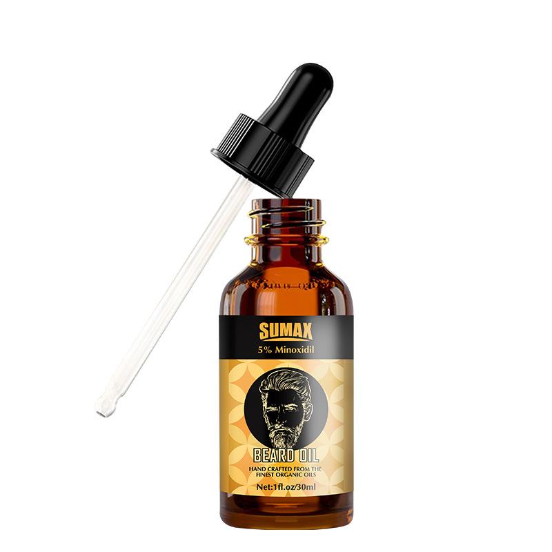 Sérum pour la croissance de la barbe pour hommes, 30 ml, formule naturelle pour améliorer la croissance des poils du visage