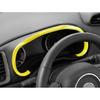For Jeep Renegade 15-2023 Solar Yellow Dash Speedometer Odometer Frame Trim