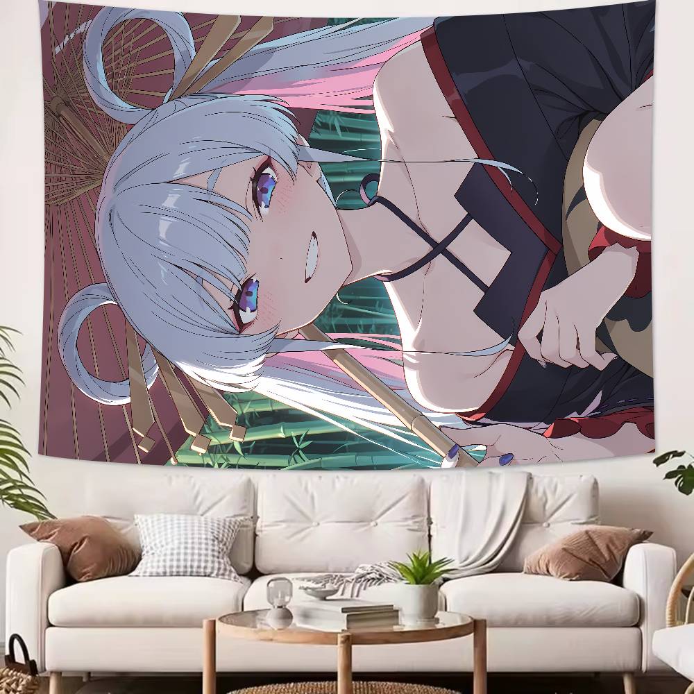 New Cosmic Princess Kaguya Tapestry Decoration Bedroom Dormitory Background Cloth Holiday Home Party Living Room Club Tapestry