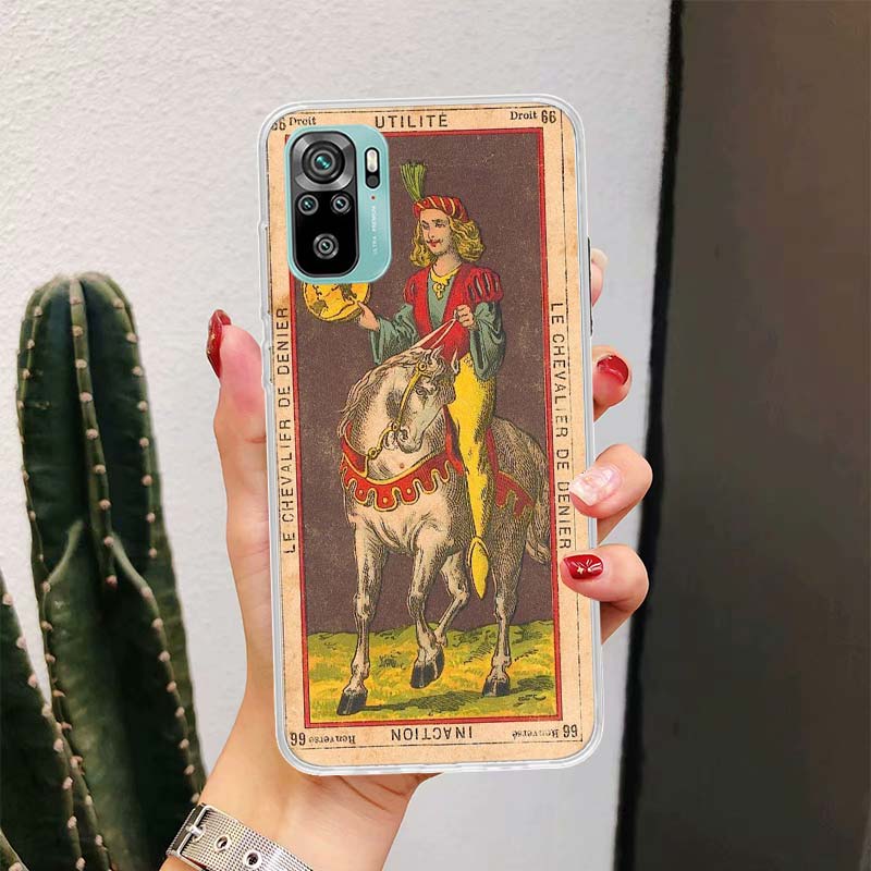 Tarot Cards Reading Art For Xiaomi Poco X7 X6 X5 X4 Nfc F7 Ultra F6 F5 Pro Phone Case F4 Gt F3 M6 M5 M4 M3 5G Fundas Cover Coque