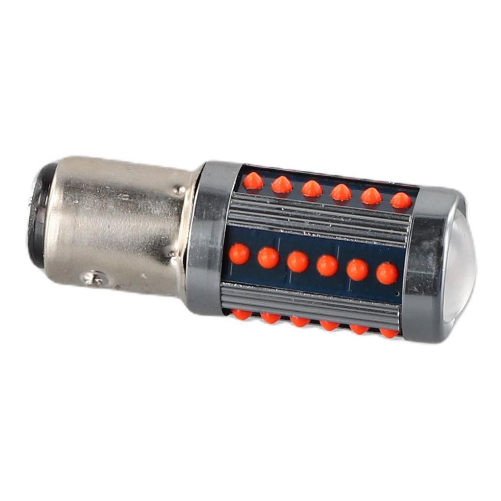 High Quality 1157 LED Light Bulb 2× Top DC/AC 12V-24V High Brightness Hot Red Stop Tail Lamp 2pcs Set COB 0.23A