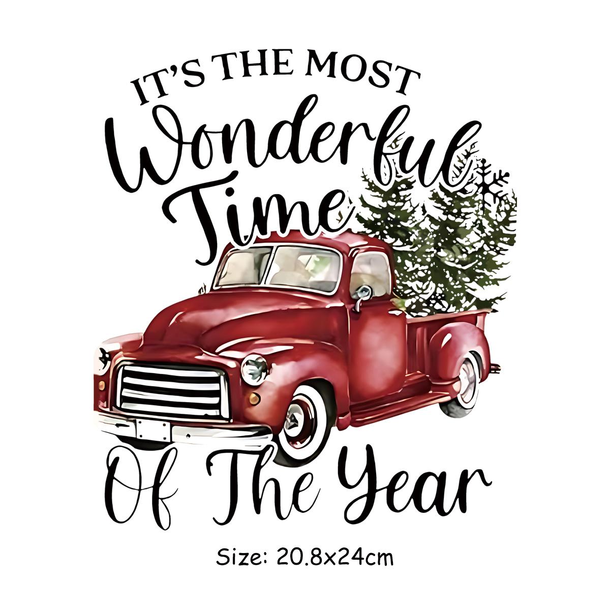 

Нашивки с термонаклейками Рождественские наклейки на машину Толстовки Diy Parches Ropa Термопресс Аппликация Футболка Наклейки для одежды Термоперенос