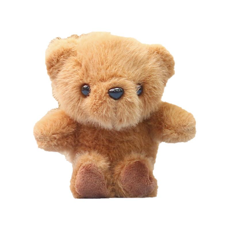 Cuter Bear Plush Doll With Super Soft Short Pile For Dolls And Pendant Bag