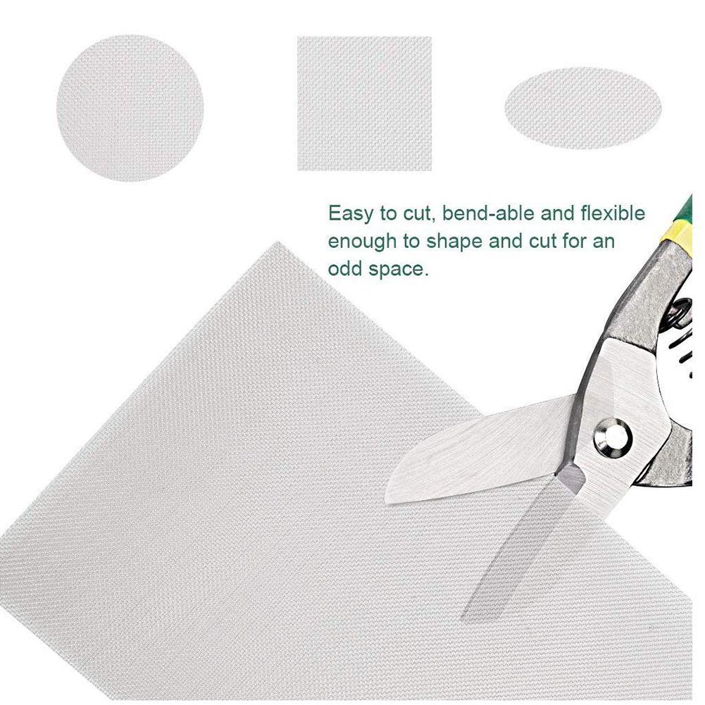 Filet de réparation en acier pour pare-chocs de voiture, pour fissures en plastique, trous, grille de réparation pour pare-chocs, carrosserie, capot, ouvertures de véhicule