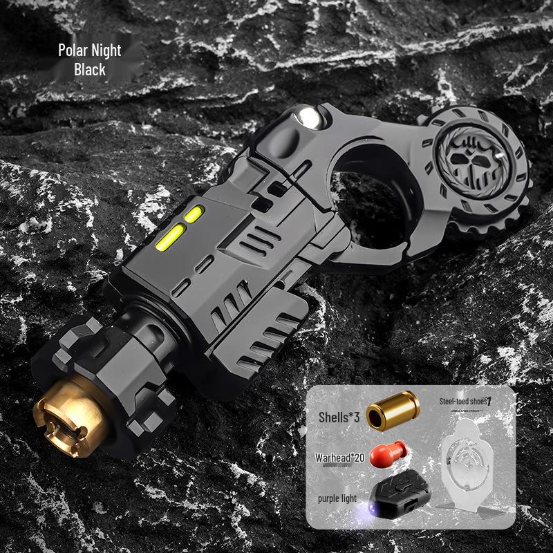 Gold Smith Bangzai Mini Alloy Shotgun Toy – Shell Ejecting Soft Bullet Gun.