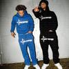 Unisex European Trend Y2K Loose Hoodie & Casual Pants Set