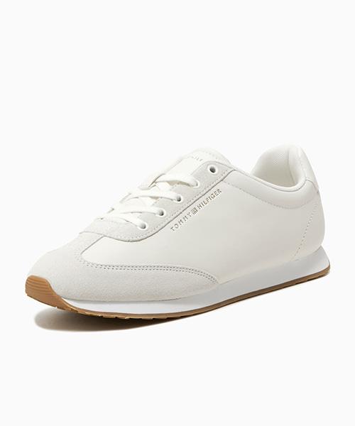 Tommy Hilfiger Phoenix Heritage Leather Runner - White (T52F7Ars170Wt1Ybh)
