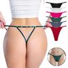 Ladies Spring and Summer Sexy Lace Pure Desire Hollow Temptation Low Waist Triangle Briefs
