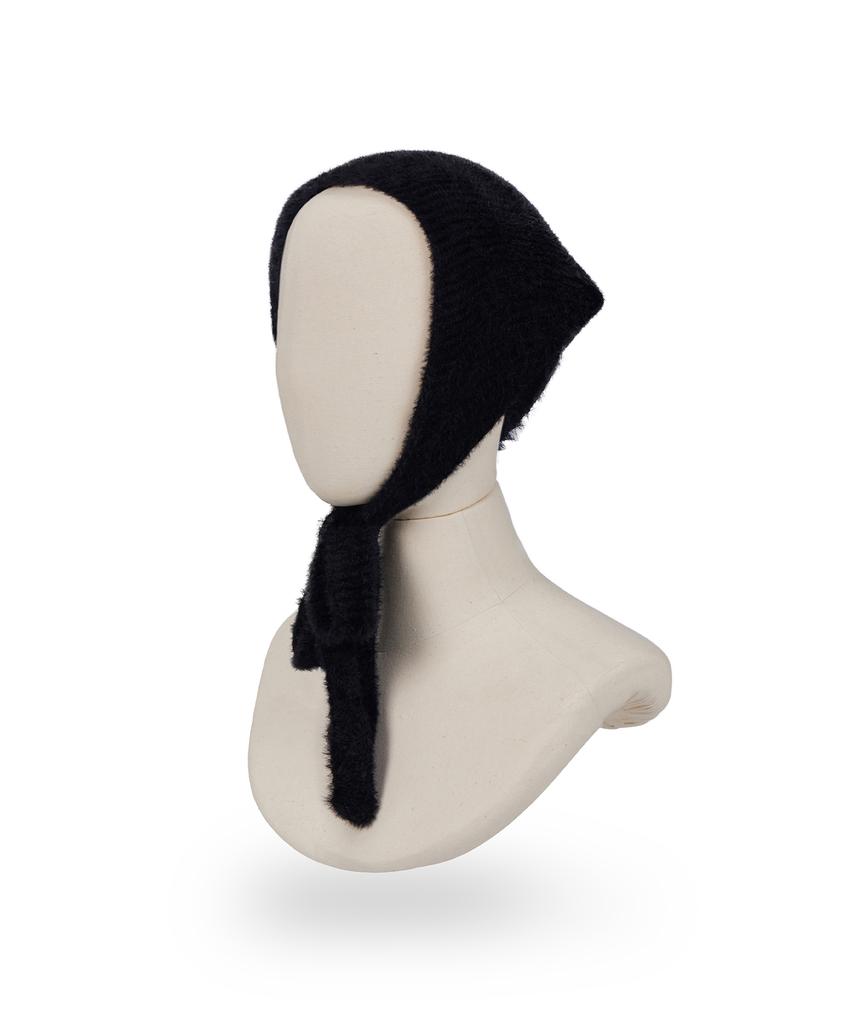Bajal Label Knit Bandana Black