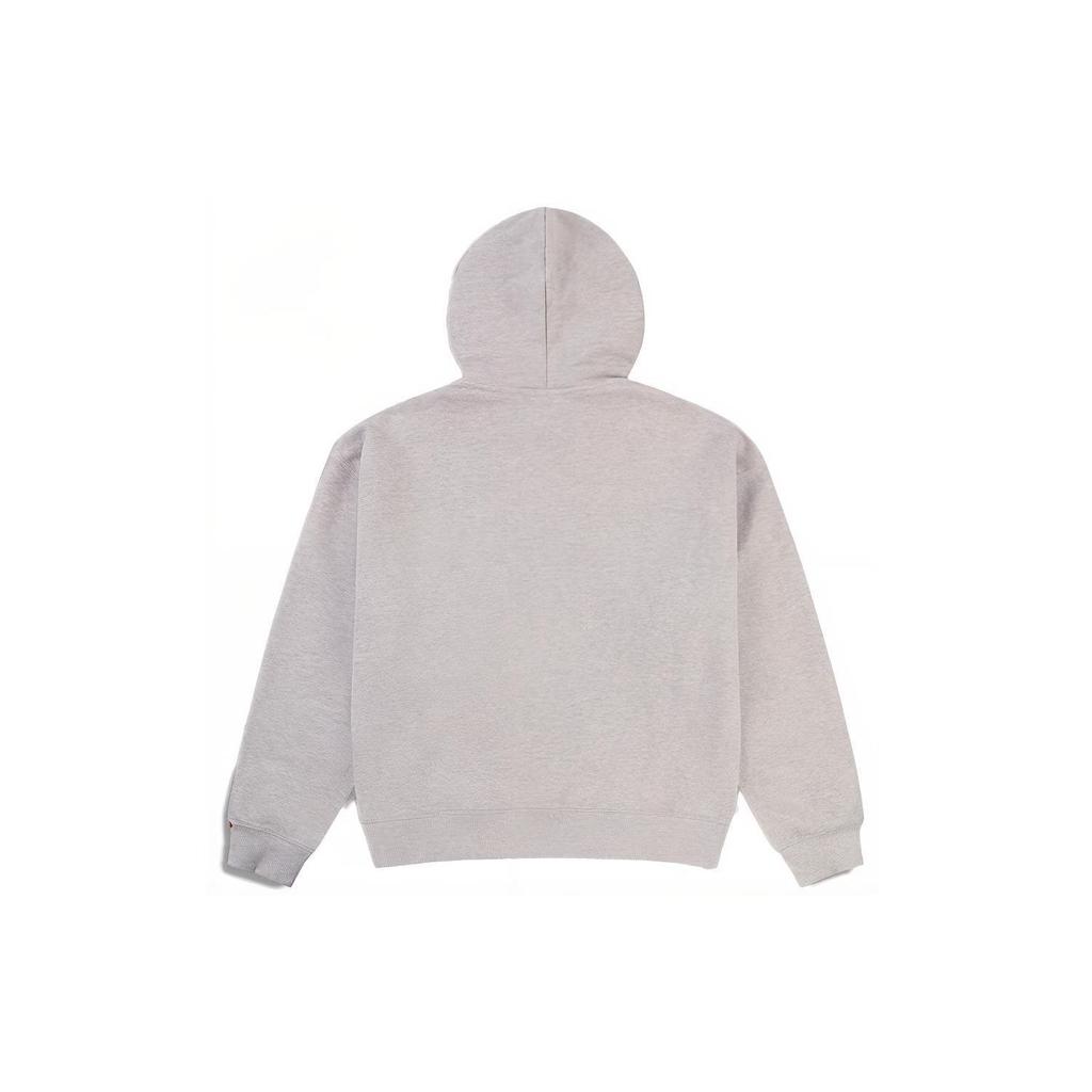 Levis Hooded Drawstring Embroidered Sweatshirt Men Sweatshirts Gray A0747-0007