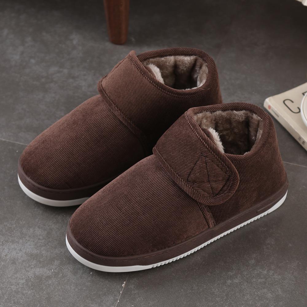 2024 Nové voděodolné sněhule Pánské zimní zateplené plyšové kotníkové boty pro unisex Protiskluzové teplé párové bavlněné boty Dámské boty