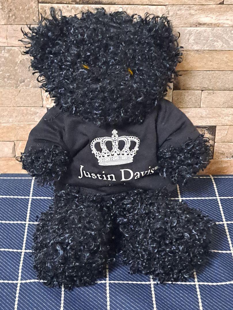 

[USED] Justin Davis Teddy Bear Novelty Black