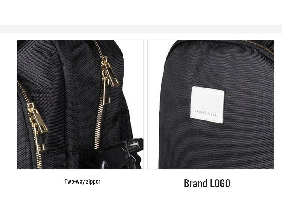 Hairdresser's Portable Backpack for Haircut Tools: Large Capacity for Hair Dryer & Electric Clippers.