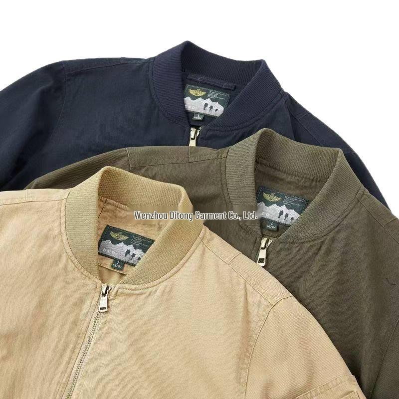 Unisex Retro Japanese Pilot Jacket - Spring Street Style Fashion