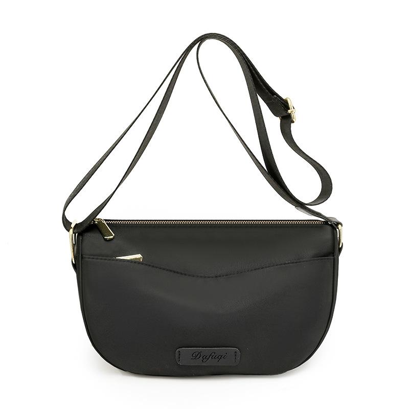 Borsa a Spalla Casual da Donna Tendenza Monocolore Oxford Impermeabile Semplice All Stylish Borsa a Tracolla