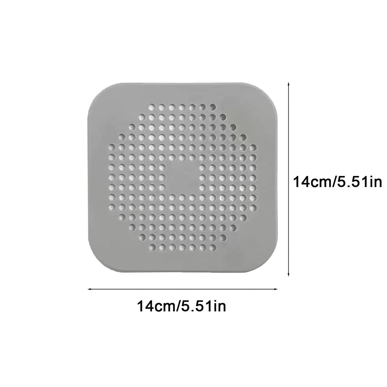 

4PCS Hair Catcher Filter Sink Anti-blocking Strainer Bathtub Shower Floor Stopper Cover Kitchen Bathroom Accessor grey