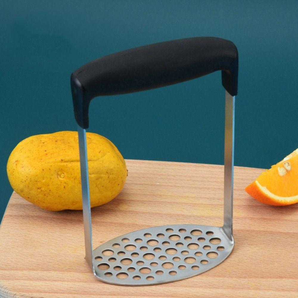 Handheld Potatoes Crusher Stainless Steel Potatoes Presser Juice Maker Potato Masher  Fruit