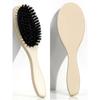 New Arrival Hair Brush Wood Handle Boar Bristle Beard Comb Styling Detangling Straighten Brown Lotus Boar Bristles Massage Comb