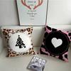 1PC Fashion Leopard Print Pillow Case Square  Bedroom Sofa Leisure Comfort Cushion Car Home Decoration