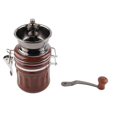 Manuelle Kaffeemühle Europäischer Stil Multifunktionale Keramik-Kaffeemühle für Kaffeeliebhaber