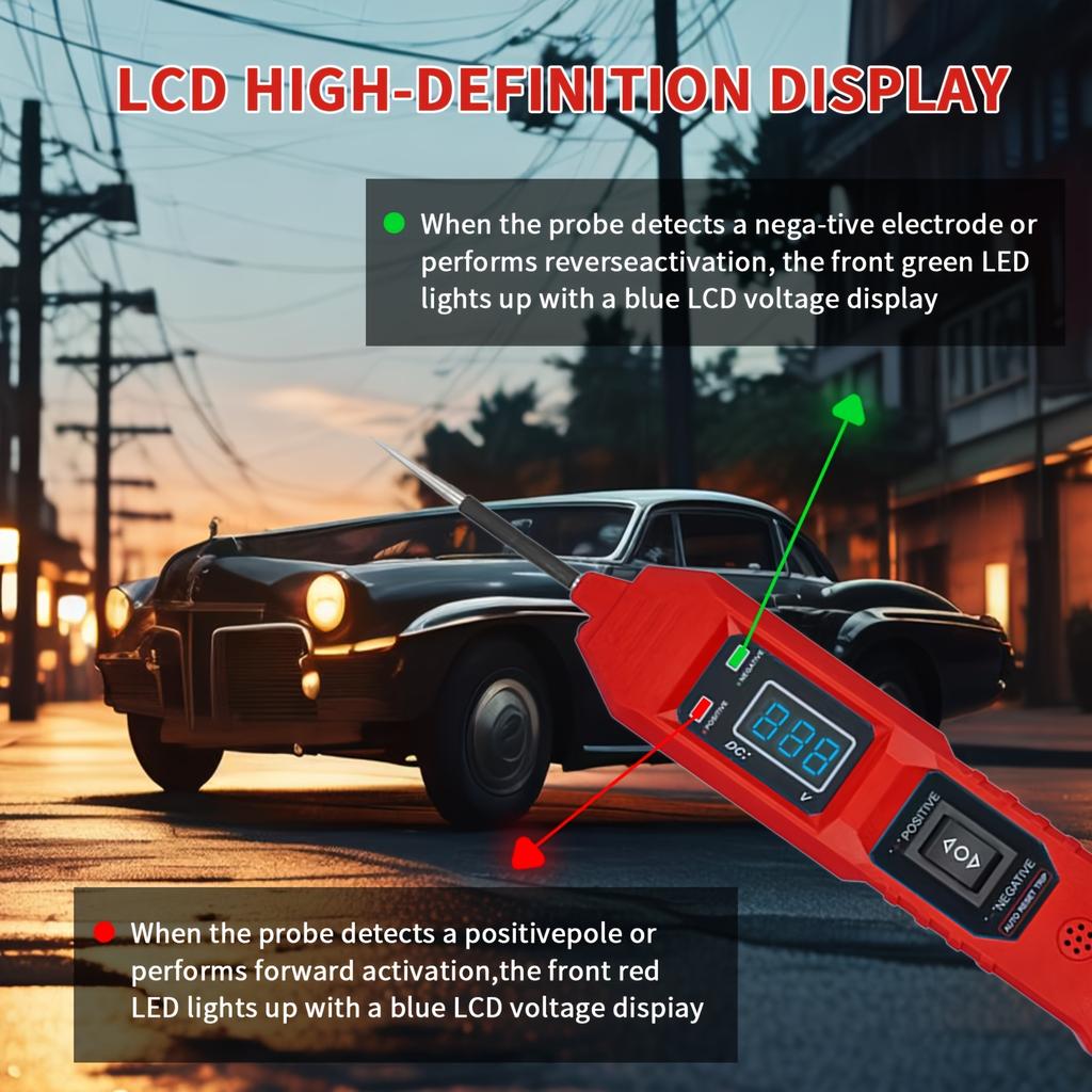 The Newest Electric Circuit Tester CNBJ-823 Automobile Electrical System Tester With Power Switch Vehicle Diagnostic Tool