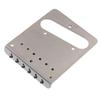 Professional 6 String Saddles Bridge Plate Electric Guitar Bridge Control Panel with Carving Decorative Pattern