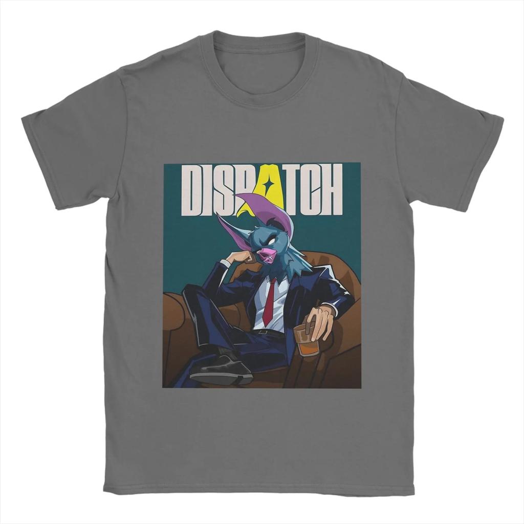Dispatch Game Cotton T Shirt for Men Beach Funny T-Shirts O Neck Fashion Tee Shirt Big Size Cheap Tops