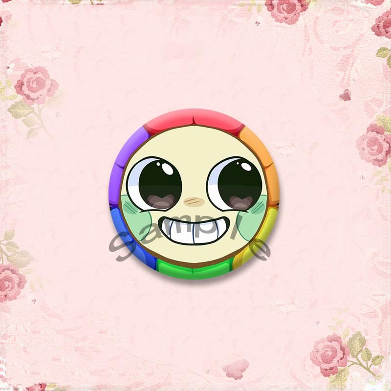 Game Peripheral Characters Brooches on Clothes Pebble Shelly Bobette Vee Cartoon Badge Collectible Lapel Pins Fans Jewelry Gifts