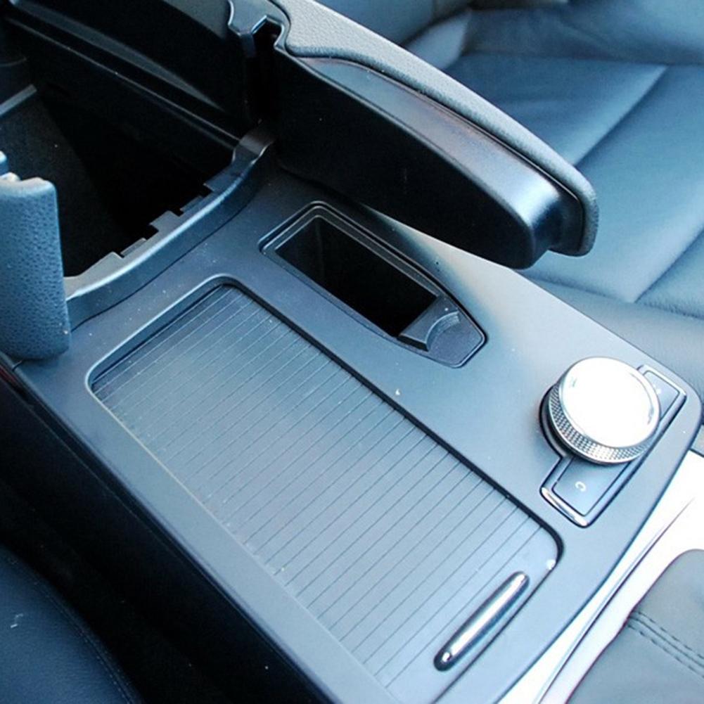 Interior Center Glove Storage Box Replace 2046800107 Center Console Storage Box Panel Trim for Mercedes Benz C-Class W204 07-14