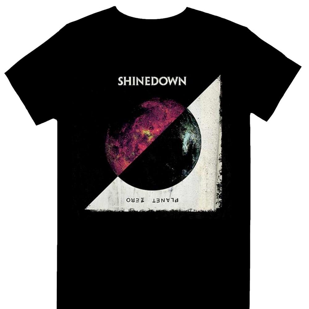 Shinedown Planet Zero T shirt Size S M L 234XL Cotton Short Sleeve EE800 Unisex T-Shirt S