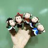 Monkeys Little Seven Animal Plush Finger Doll Small Mini  Souvenir Collection