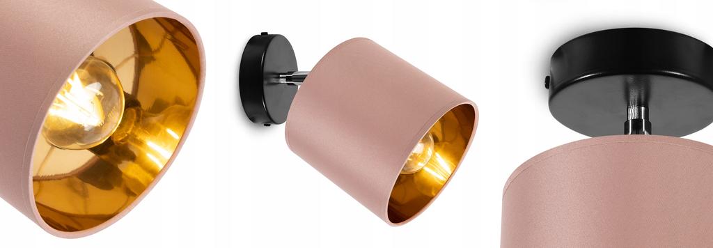 CEILING HANGING LAMP GOLDEN LED WALL LAMP