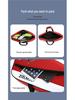 Ywyat Waterproof Chinese-Style Badminton & Tennis Racket Bag - Portable Single Shoulder 3-Piece Storage C211