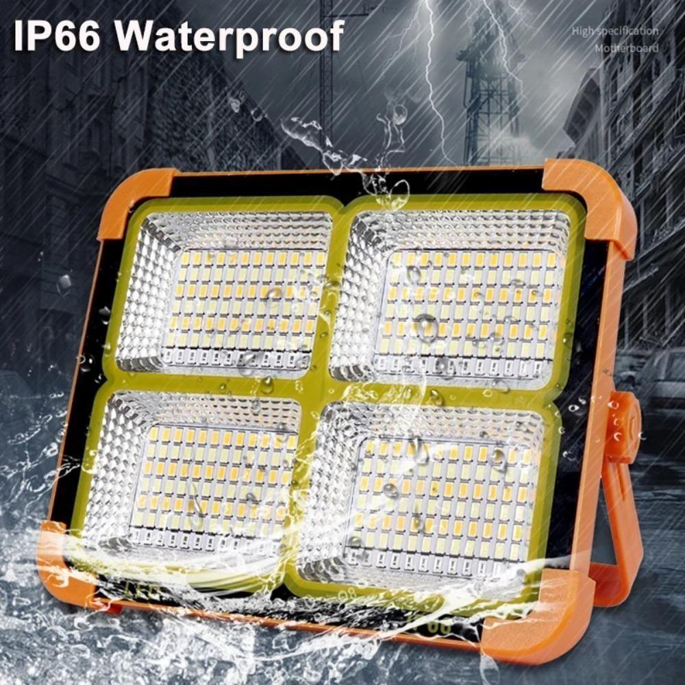 Portable Lantern LED Solar Light 4000MAH Powerful Solar Lamp Rechargeable Lamp Hand Lantern Outdoor Solar Light Camping Lamp