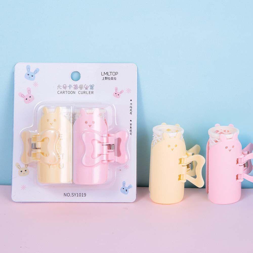 Salon Self-adhesive Hairdressing Women Bang Curler Lazy Bangs Roller Hair roller set Bangs Clip