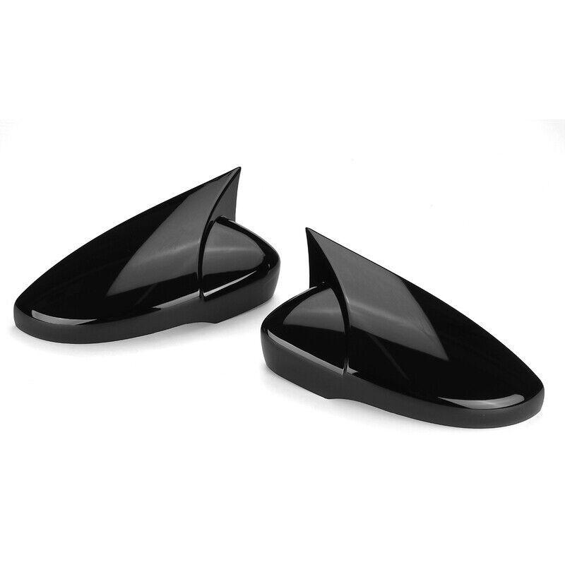 PAIR For VW Jetta 2011-2017 Passat B7 2011-2014 OX Horn Door Mirror Cover Exterior Cap Side Wing Protective Trim Car Decor
