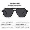 1/3 In 1 Magnetic Sunglasses Set Bright Black Night Vision Clip-on Myopia Glasses Frame Customizable