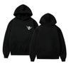 2026 New Streetwear Unisex Skeleton Hand Shaka Graphic Hoodie Autumn Winter Minimalist Dark Small Chest Print Hooded Sweatshirt
