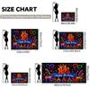 2D Flat Backdrop1pc Birthday Party Elements Backdrop Banner Polyester Wall Decor For Living Room Bedroom Office Outdoor Decor Party Holiday