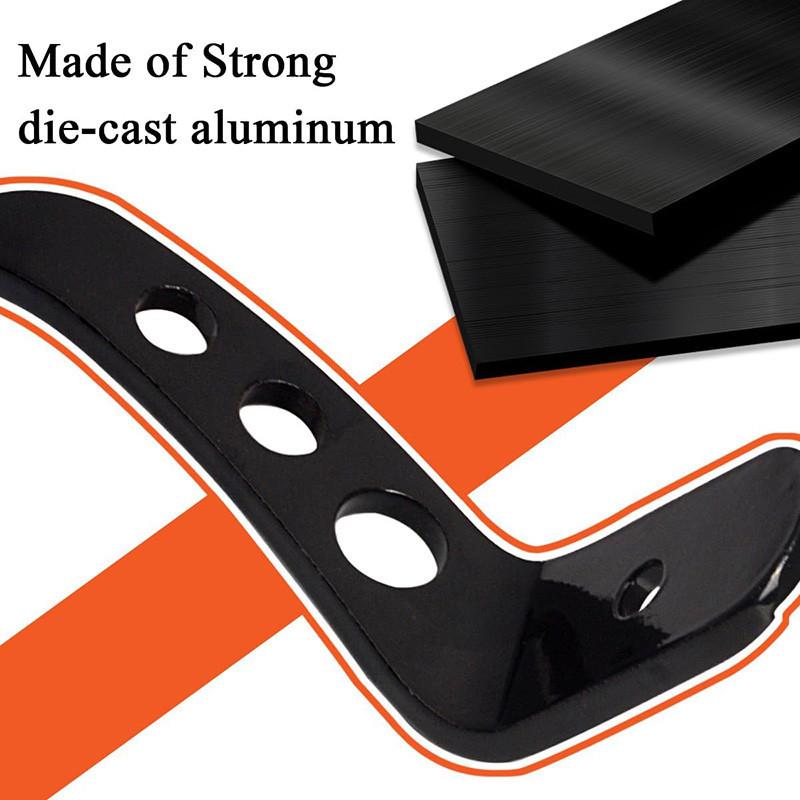 1 Pair Aluminum Motorcycle Kickstand Extension Kit Fit for Harley Touring Models 1991-2021