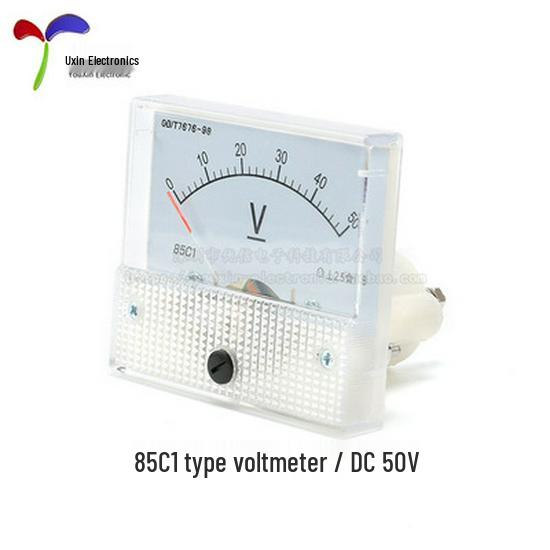 

85C1 DC Pointer Voltmeter Head: 5V - 300V Range