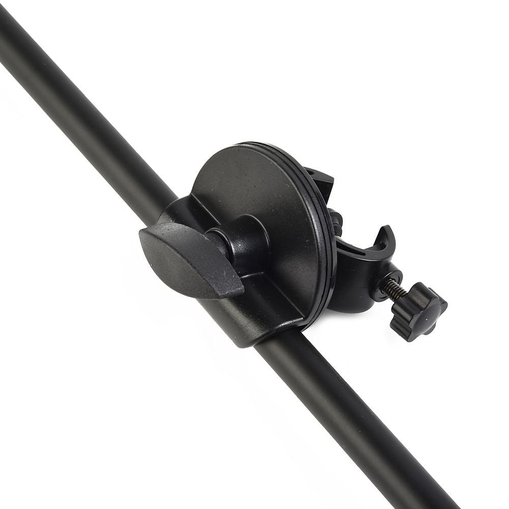 Nastavitelný držák na mikrofon s klipem pro 60-100mm živý mikrofonní stojan