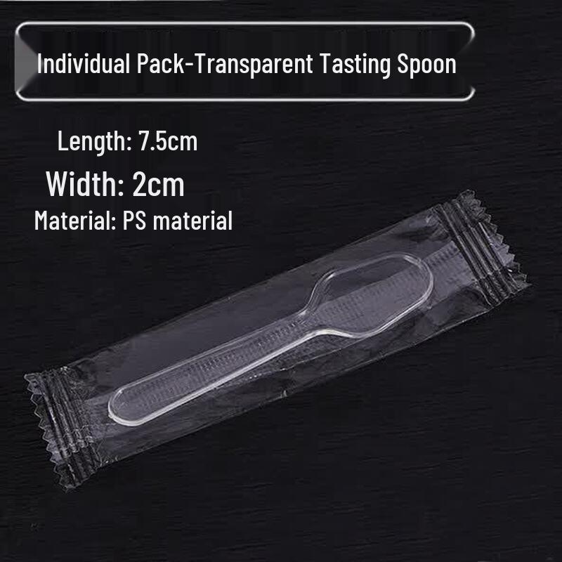 ONYLM Disposable Mini Ice Cream Spoons