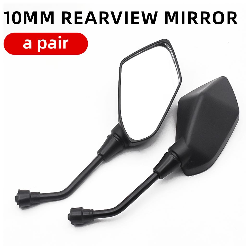 The convex rearview mirror for the motorcycle handlebar, a universal rhombic bicycle, off-road motorcycle accessory,