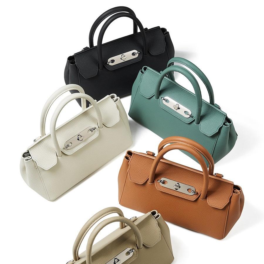 Leather Women'S Bag Platinum Kelly Bag Women'S Handbag Crossbody Bag Mom Bag Versatile Shoulder Bag