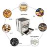 1 Pcs Mini Outdoor Firewood Stove Camping Cooking Picnic Travel Stainless Steel Square Wood Stove Charcoal Folding Grill BBQ