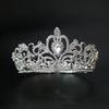 Wedding Crown Tiaras Round Crown Bridal Crown Metal Tiaras Princess Crown for Party Halloween Proms Birthday Banquets