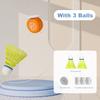 Badminton Training Tool Badminton Single-Player Rebound Trainer Self-Study Badminton Rebound Device Training Accessories