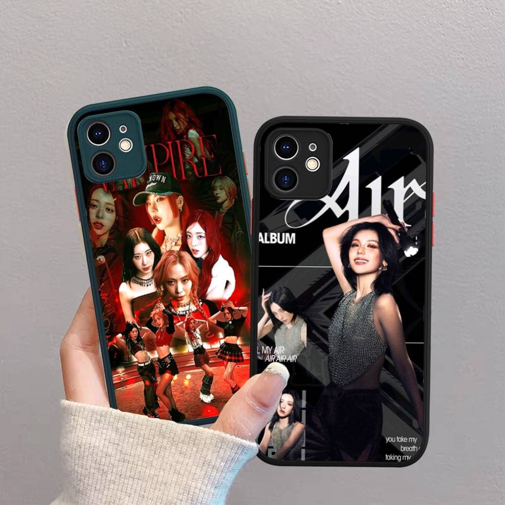 Singer Idol I-ITZY Silicone Case For IPhone 16 15 14 13 12 11 Pro Max Plus X XS MAX Shockproof Matte Cover