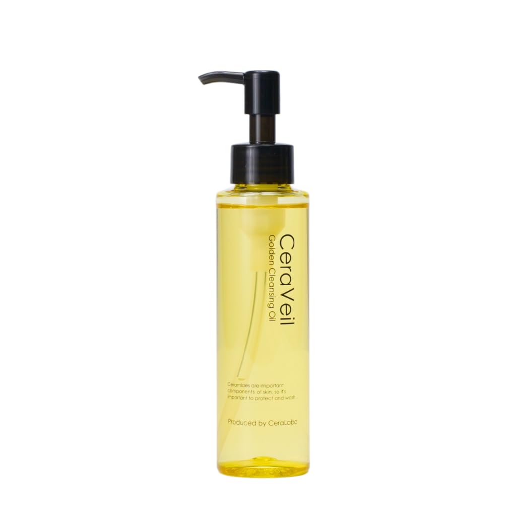 CeraLabo Golden Cleansing Oil (120mL): Pore care, blackheads, clogged pores, sensitive skin, oily skin, combination skin, oil-based cleansing, makeup